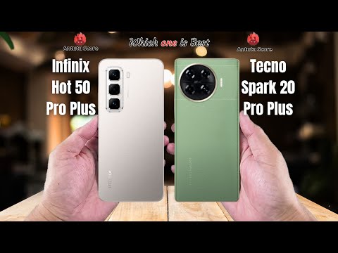 Infinix Hot 50 Pro Plus vs Tecno Spark 20 Pro Plus   Full comparison ⚡Which one is Best