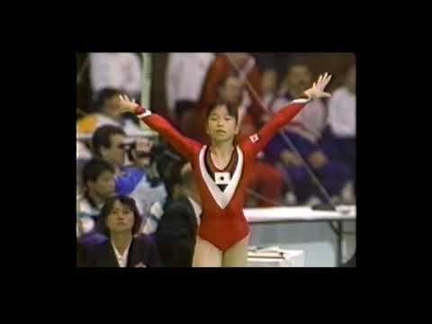 瀬尾京子 Seo Kyoko (JPN) 1990 Chunichi Cup FX EF