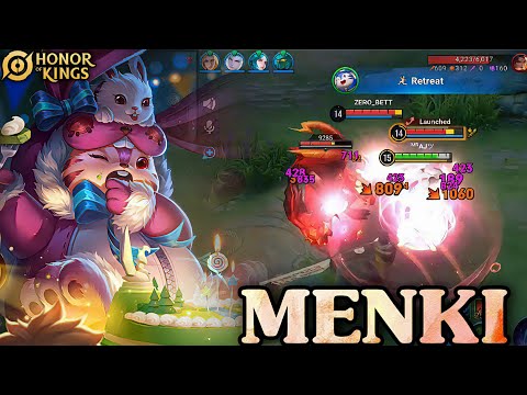 Honor of Kings Menki Cute Fatty Jungle Full Gameplay Rank Master