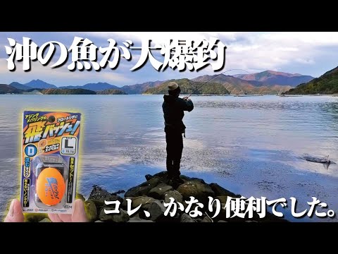 ブッ飛ばして沖の魚を釣りまくる“真冬のライトゲーム”の秘密兵器と出会った。使い勝手抜群でセットも超楽。コレなら初心者の方にもオススメだぜ。