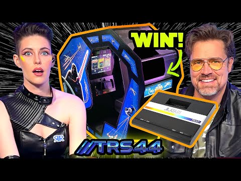 //TRS44: Massive Atari Cockpit Arcade Raffles & Retro Thrills!