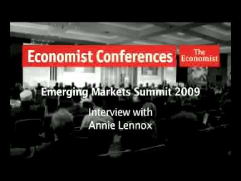 Annie Lennox - The Economist Conference 2009 Part 4