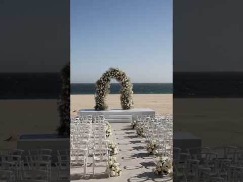 Wedding wanderlust courtesy of bride @gingeriley’s #Cabo I-DO. #shorts #wedding #bride