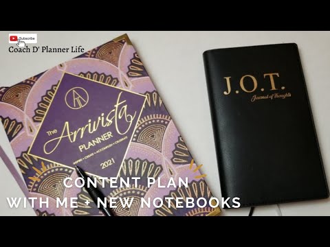 How to Create Content that Sells| Plan with Me + my NEW Deluxe Notebooks