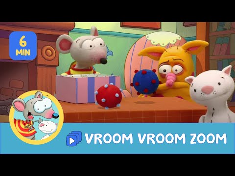 Toopy and Binoo | The Bouncy Ball 🏀 | Vroom Vroom Zoom