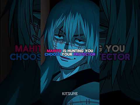 Mahito Is Hunting You Choose Your Protector #anime #animeshorts #animeedit #jujutsukaisen #jjk