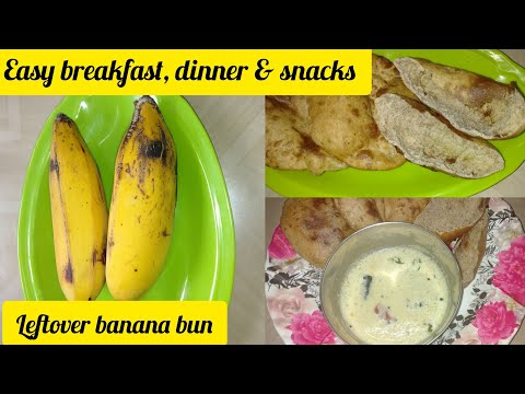 healthy&tasty evening snacks|Wheatflour recipe|leftover bananasnacks#healthy #eveningsnacks#banana