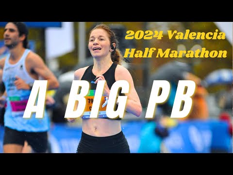 I Ran my First SUB 86 Half Marathon!! 2024 Valencia Half Race Vlog