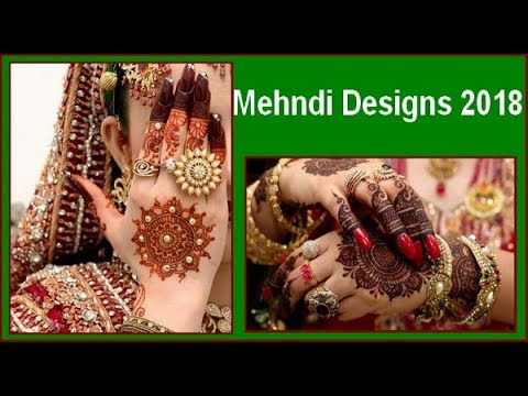 Pakistani Bridal New Year Latest Mehndi Designs 2018