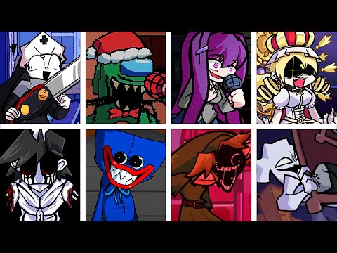 Bad Nun but Every Turn Different Characters Sing It (FNF Bad Nun but Everyone Sings It)