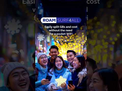 Globe RoamSURF4ALL Digital Ad Q4 2024 15s (Philippines) [ST] #Shorts