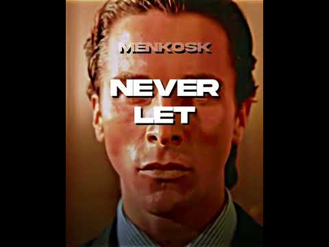 Never Let Go Of Me | Patrick Bateman #shorts #americanpsycho #patrickbateman #edits #edit #sigma