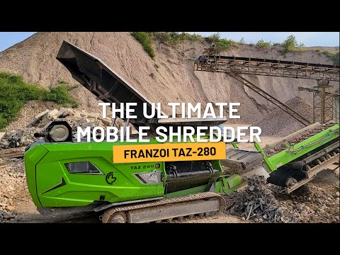 Franzoi TAZ-280. The Ultimate Mobile Shredder!