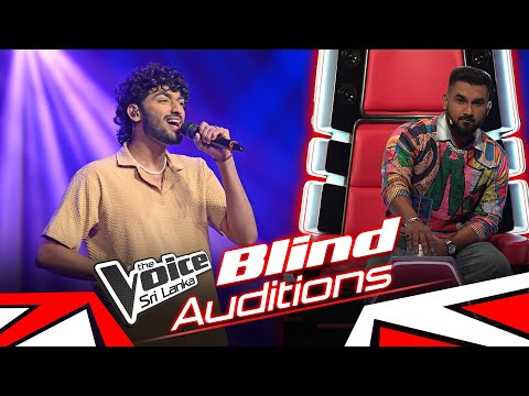 Dulshan Rajangana | Dagalanna ba (දඟලන්න බෑ) | Blind Auditions | The Voice Sri Lanka