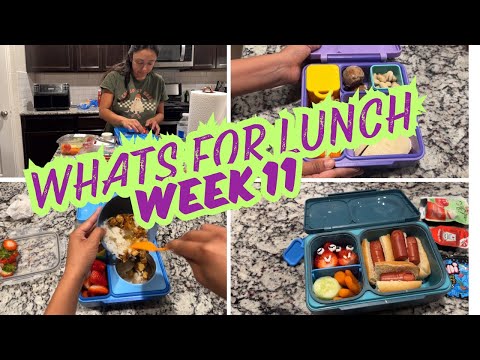 What’s for School Lunch ? School lunchbox ideas