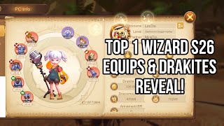 Draconia Saga: Top 1 WIZARD S26 / Equips & Drakite Reveal