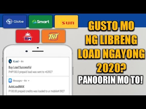 FREE LOAD APP 2020 | Libreng P100 to P300 LOAD Everyday!