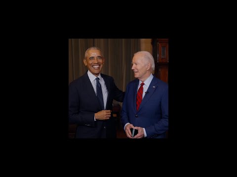 President Biden and President Obama answer questions about the Affordable Care Act in December 2023.