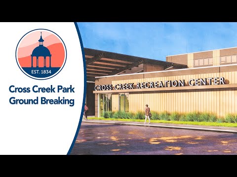 Cross Creek Park Groundbreaking