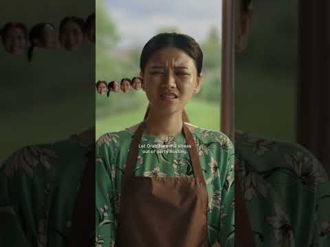 GrabFood For Parties TV Ad Q4 2024 30s (Philippines, Version 1) [ST] #Shorts