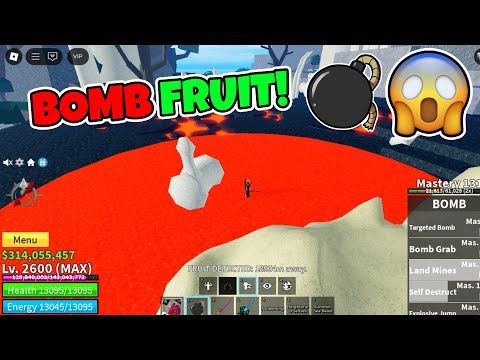 BOMB FRUIT against Volcano Event "Prehistoric Island" - Blox Fruits