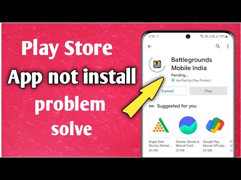 How to solve app not install problem in play store