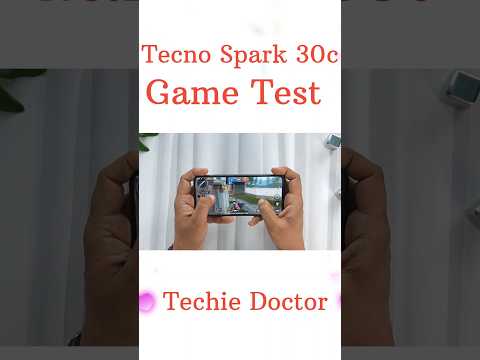 Tecno Spark 30c 5G Game Test | bgmi test | pubg Test | cod test