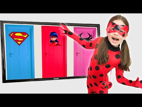 Pretend Play Superheroes - Stories for Kids Nick and Poli