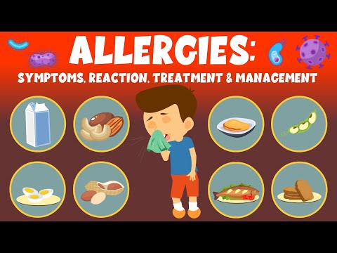 Allergies: Symptoms, Reaction, Treatment & Management - Video for Kids