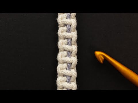 [Crochet Knots]  Cobra Knot - Thin Line