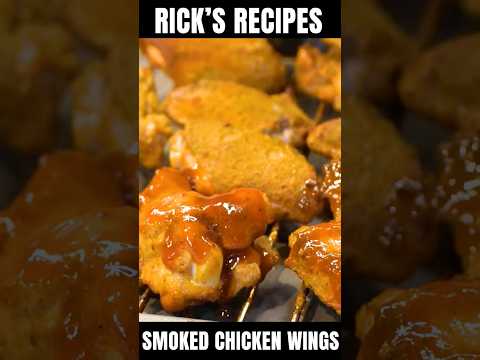 Smoked Chicken Wings -       Rick's Recipe Shorts