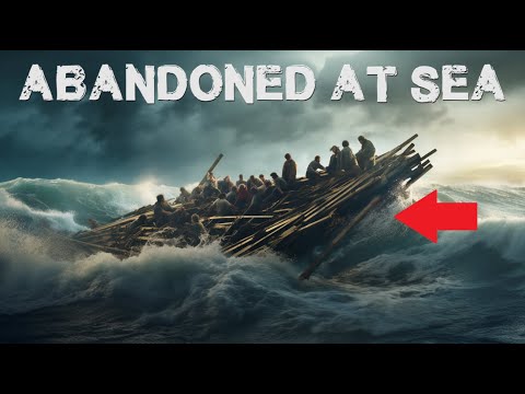 Left STRANDED On Wooden Raft In the Ocean