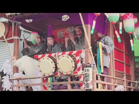 藤橋杣保葛神社例大祭囃子2022年