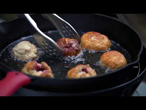 Eureka! Recipes: Jam Filled Fireside Donut Holes