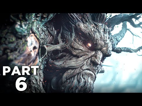 BLACK MYTH WUKONG Walkthrough Gameplay Part 6 - OLD GINSENG GUAI BOSS (FULL GAME)