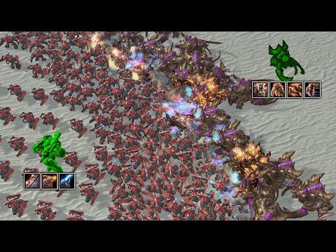 400 Hellbats vs 40 Ultralisks, who wins?