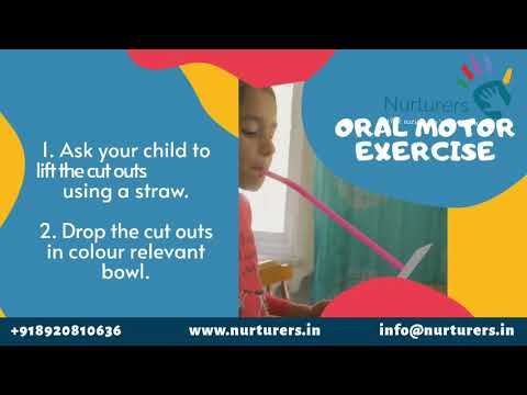 Oral motor exercise for speech clarity , activity to improve oral motor skill