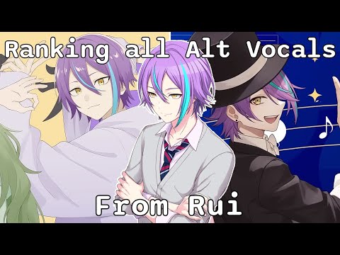 Ranking ALL Rui Alt Vocals [Project Sekai]