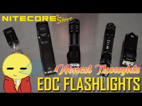 Nitecore 2023 EDC Flashlight - Carrying all Weekend