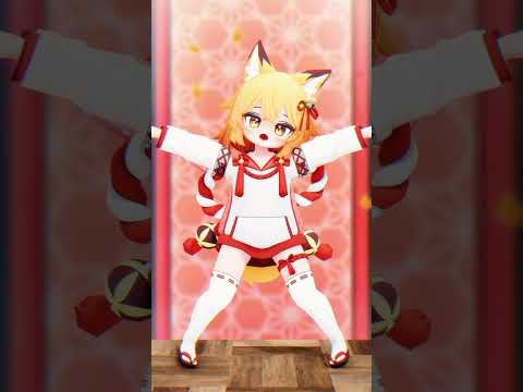 【MMD】Temari Chanでオツキミリサイタル #shorts