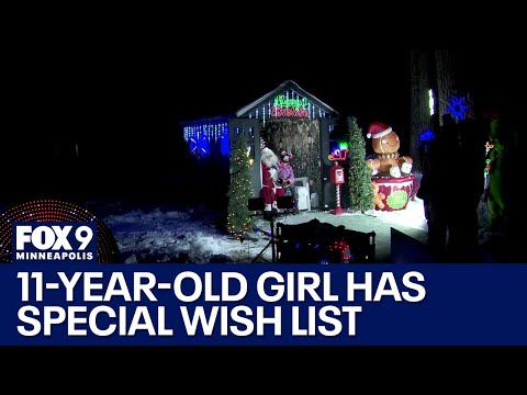 Girl asks Santa to help her mom instead of getting toys