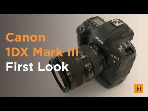 Canon EOS-1D X Mark III First Look | Hands-On Preview