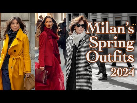 Spring 2024 Fashion Trends You NEED TO SEE in Milan. Milan Street Style