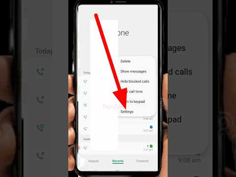 How to Block Unknown/Private Numbers on Samsung Phones Easily #shorts