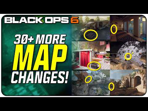 30+ Map Changes in Black Ops 6 from Beta to Launch!