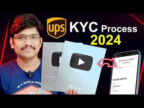 UPC KYC For Silver Play Button in Telugu | How to Submit Silver Play Button UPS Kyc in Telugu 2024