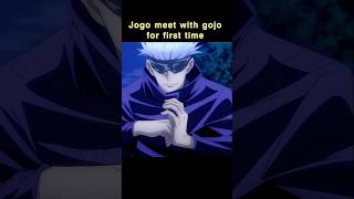 Gojo and jogo first fight #shorts #gojo #anime #jujutsukaisen