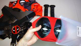 Unboxing Deadpool Costume (Suit, Holsters, Swords, Mask)