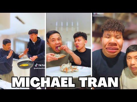 FUNNY MICHAEL TRAN PRANKS AND TIK TOK REACTION 2024