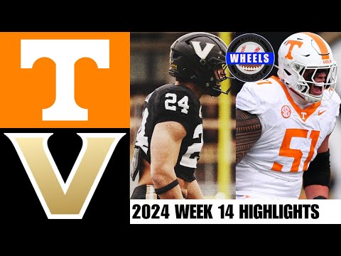 #8 Tennessee vs Vanderbilt | Full Game Highlights | 2024 College Football Highlights